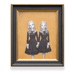 <strong>Audrey & Rose</strong><br>Oil on canvas<br>14×18 inches
